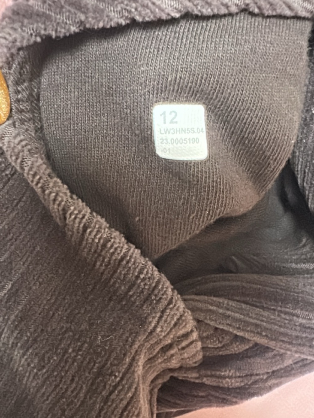 lululemon athletica Brown Corduroy Full-Zip Jacket - Picture 3 of 4